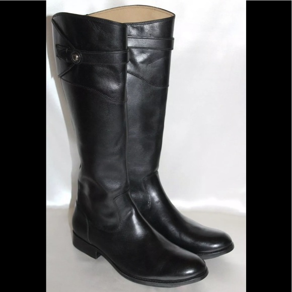 New! Frye Leather tall zip riding equestrian boots